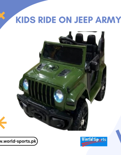 KIDS RIDE ON JEEP ARMY