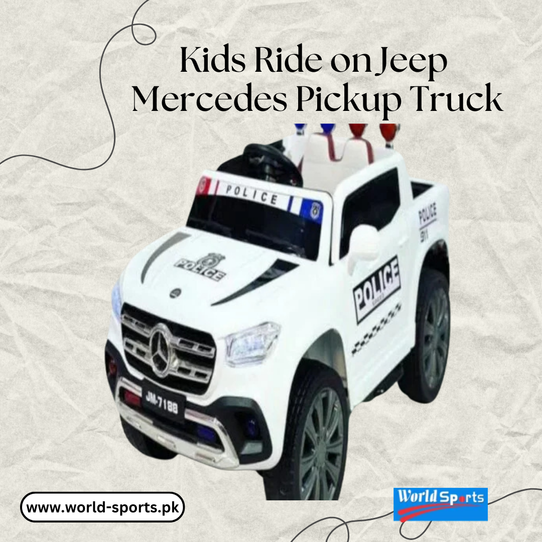 KIDS RIDE ON JEEP MERCEDES PICKUP TRUCK