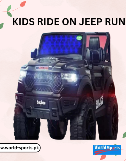 KIDS RIDE ON JEEP RUN