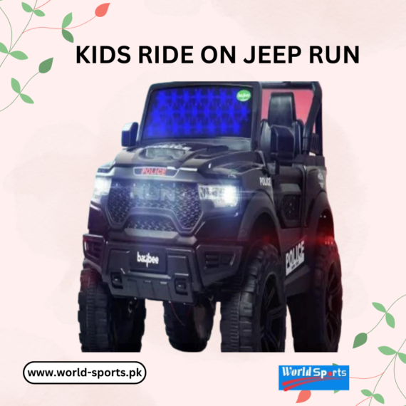 KIDS RIDE ON JEEP RUN