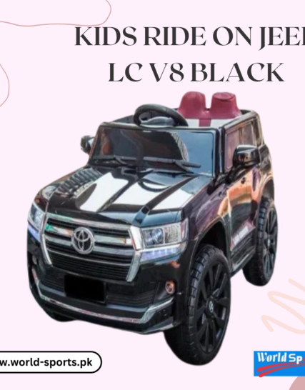 KIDS RIIDE ON JEEP LC V8 BLACK