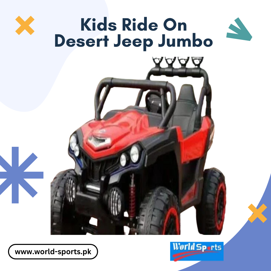 Kids Ride On Desert Jeep Jumbo