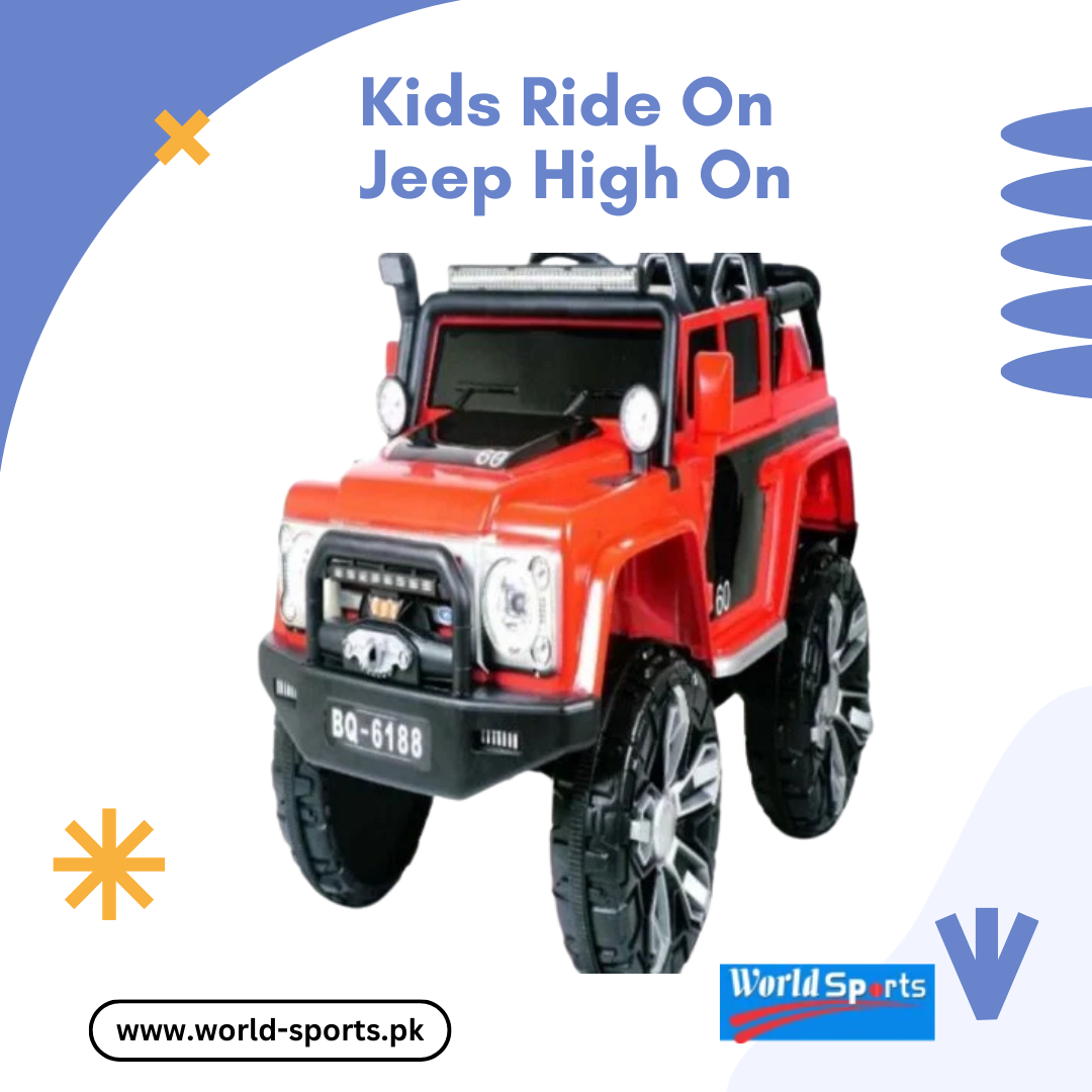 Kids Ride On Jeep High On