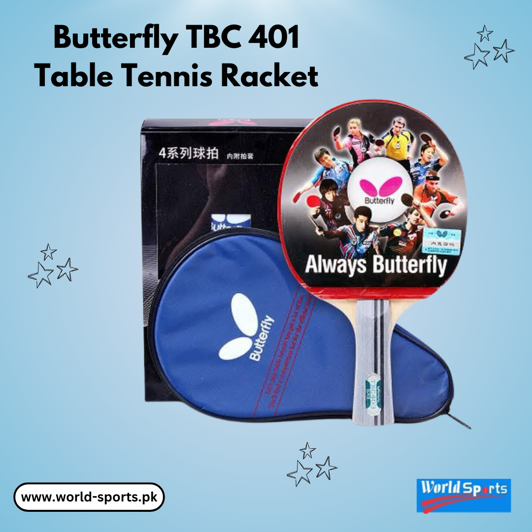 Butterfly TBC 401 Table Tennis Racket - Professional Paddle for Elite Performance