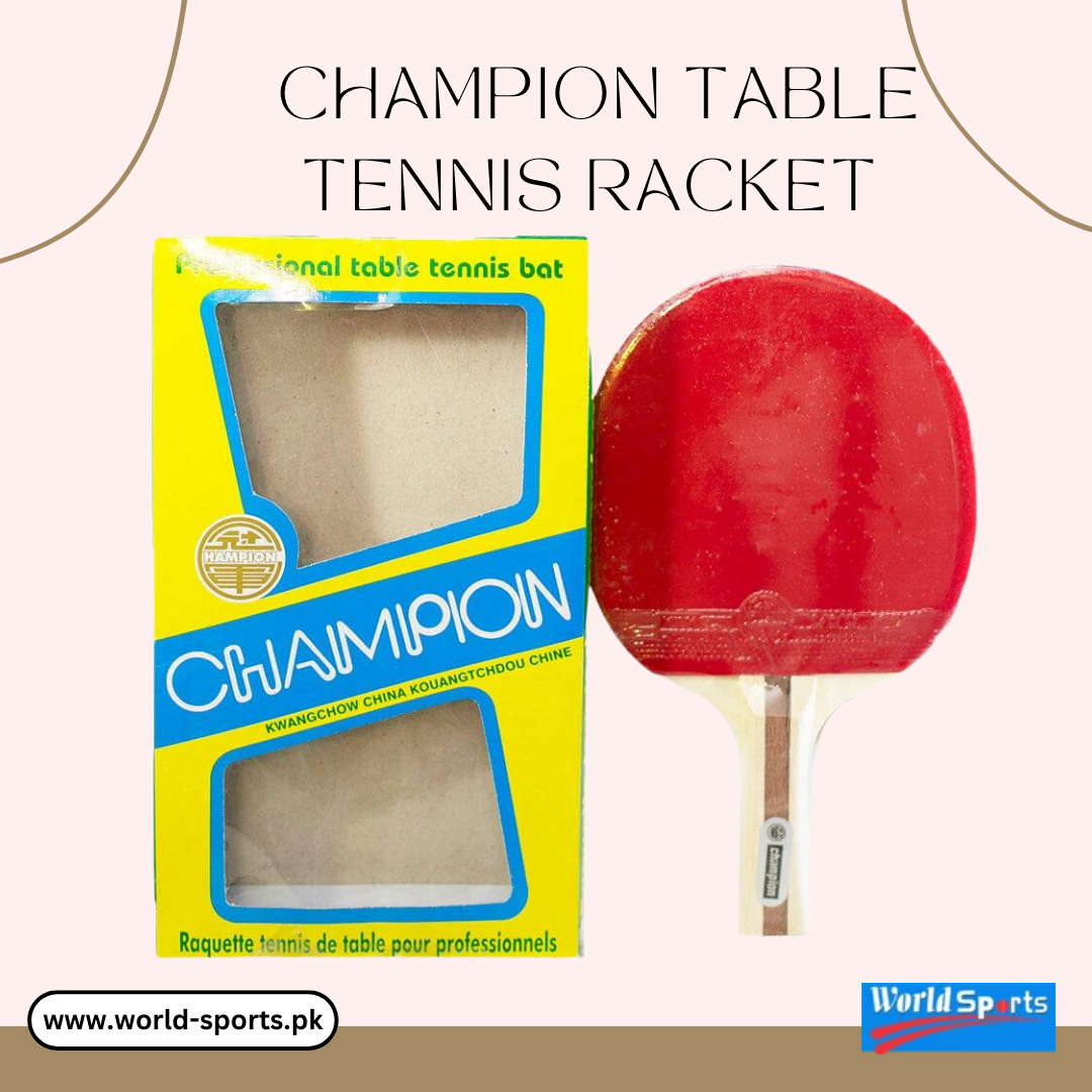 Champion Table Tennis Racket - High-Quality Paddle for All Skill Levels