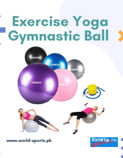 Exercise Yoga Gymnastic Ball – Fitness Accessories for Balance & Core Training