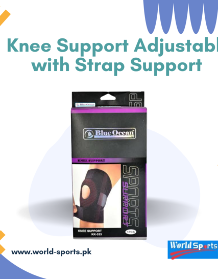 Adjustable Knee Support with Strap Support – Enhanced Comfort and Stability