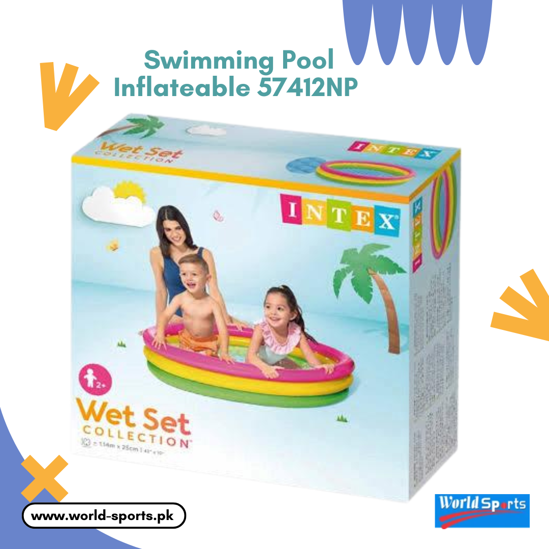 Inflatable Swimming Pool 57412NP – Family Fun Pool