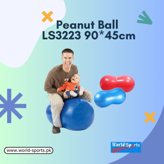 Peanut Ball LS3223 - 90*45cm for Fitness and Rehabilitation