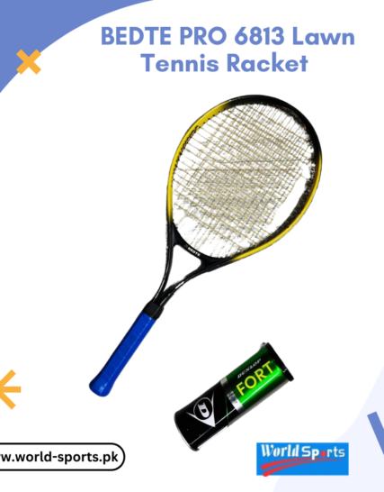 BEDTE PRO 6813 Lawn Tennis Racket – Lightweight, High-Performance Racket for Advanced Players