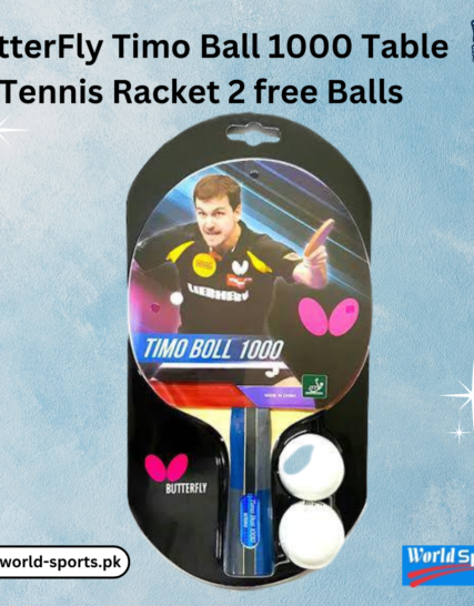 Butterfly Timo Ball 1000 Table Tennis Racket with 2 Free Balls