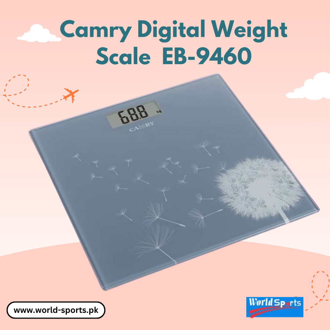 CAMRY Digital Weight Scale EB-9460 – Sleek & Accurate Body Weight Scale with Advanced Sensor Technology