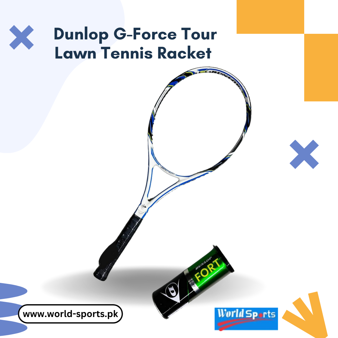 Dunlop G-Force Tour Lawn Tennis Racket – Power, Spin & Comfort for Performance Players