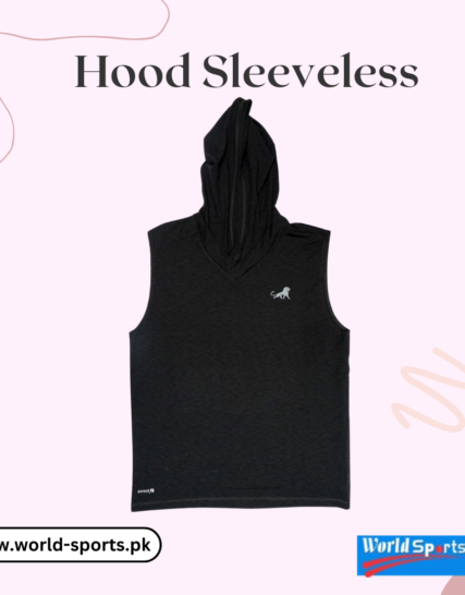 Hooded Sleeveless Gym Tank – Lightweight, Muscle Fit Workout Hoodie