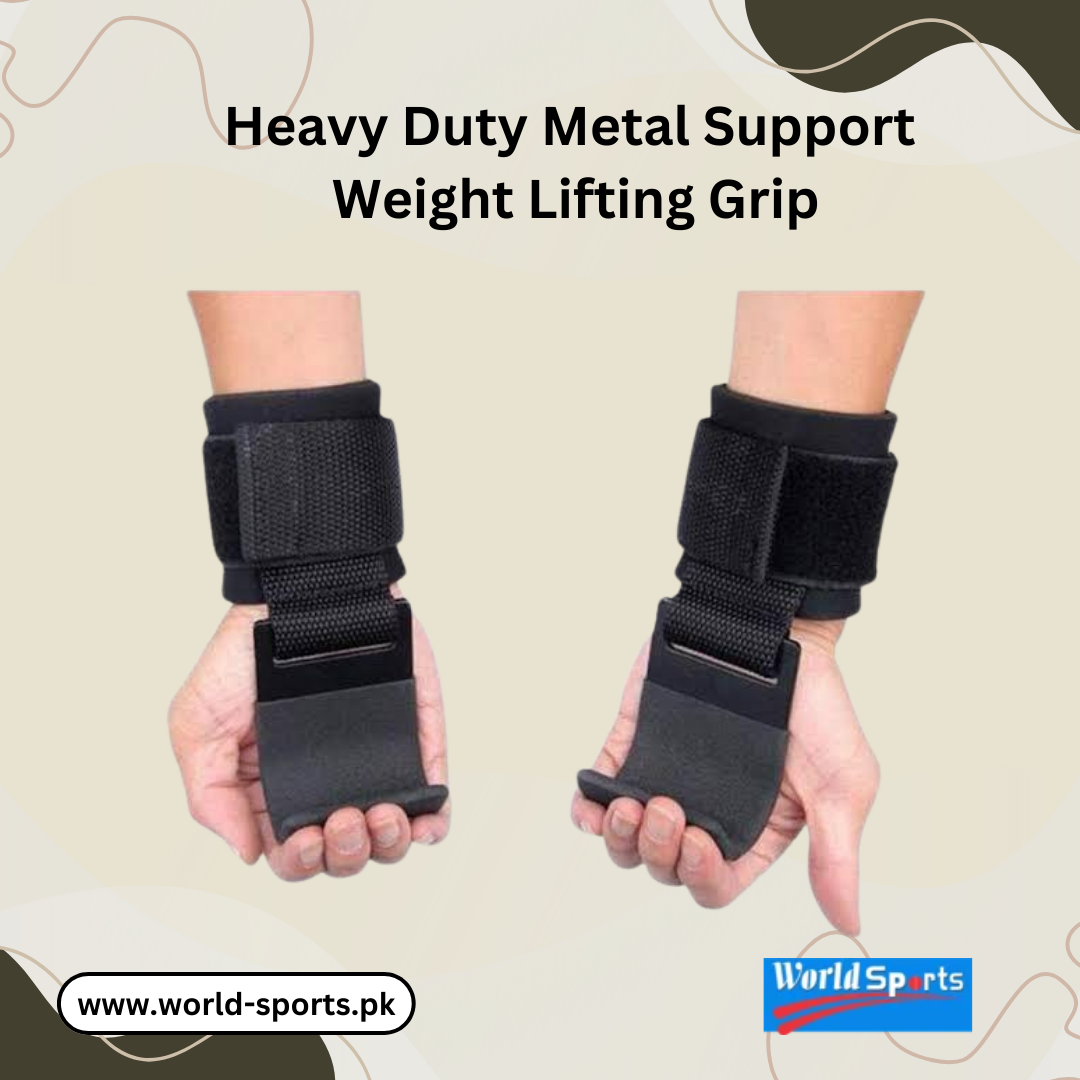 Heavy Duty Metal Support Weight Lifting Grip – Enhanced Durability and Control