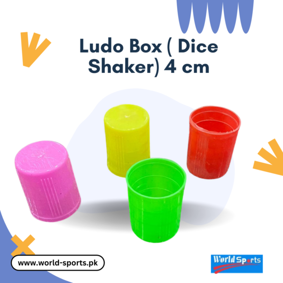 Ludo Box (4 cm Dice Shaker) – Compact and Durable Dice Shaker for Ludo & Board Games