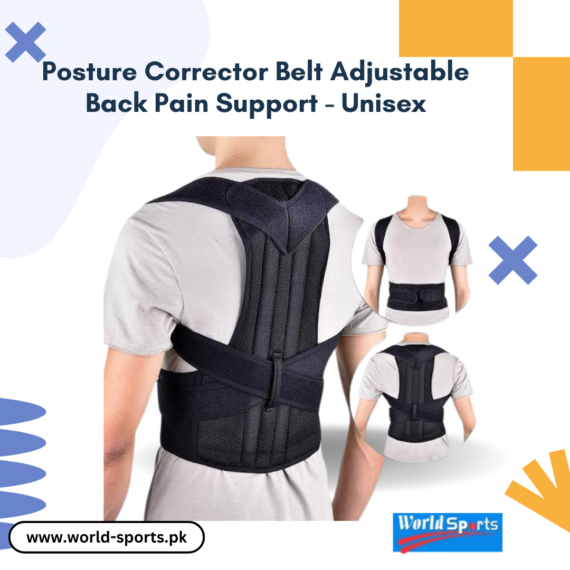 Adjustable Posture Corrector Belt - Unisex Back Pain Support for Improved Alignment