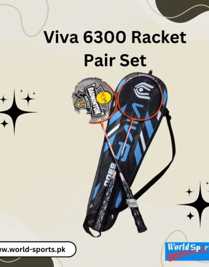 Viva 6300 Racket Pair Set | High-Performance Badminton Racket Set