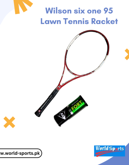 Wilson Six One 95 Lawn Tennis Racket – Precision, Control & Power for Advanced Players