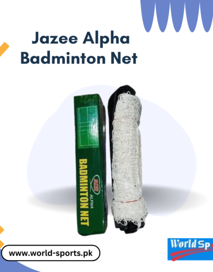 Jazee Alpha Badminton Net | Durable & Portable Net for Indoor and Outdoor Games