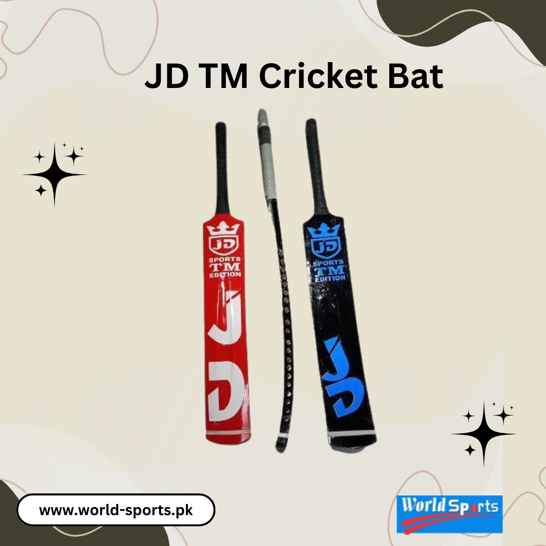 JD TM Cricket Bat – Premium Grade Willow for Superior Power and Control