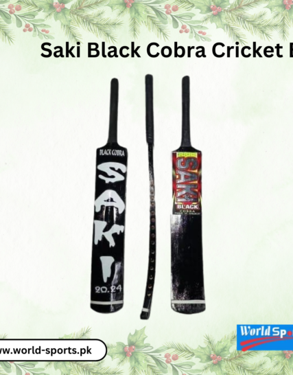 Saki Black Cobra Cricket Bat – High-Performance Willow for Power and Precision