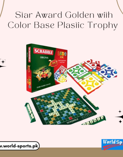 2-in-1 Ludo & Scrabble Board Game Set – Fun for Family and Friends