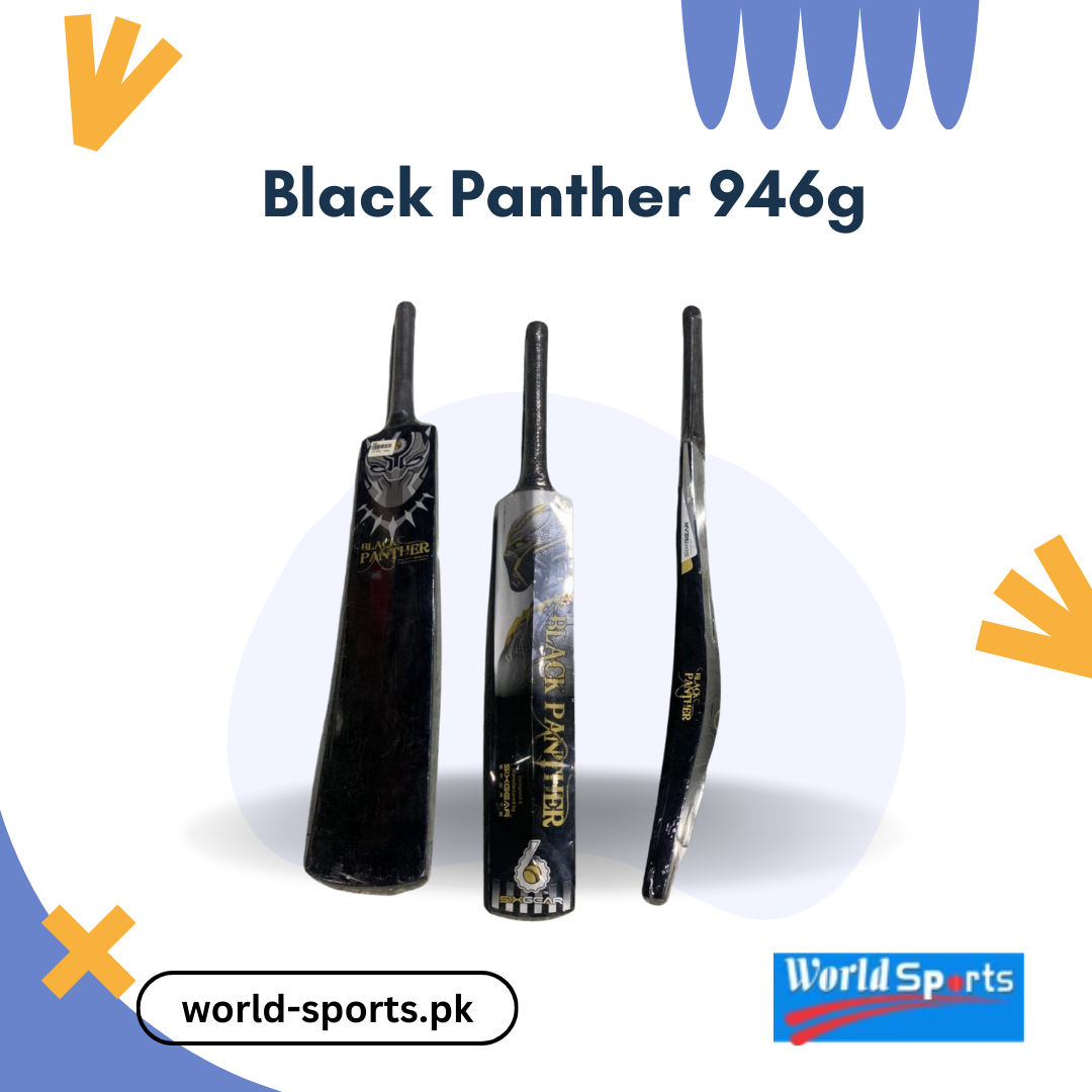 Black Panther 946G Cricket Bat - Premium Lightweight Bat for Power, Precision, and Endurance