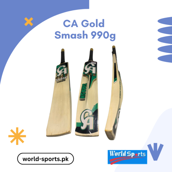 CA Gold Smash 990G Cricket Bat – Powerful and Precision-Engineered for Professional Players