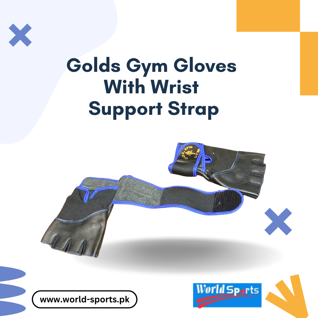 Gold's Gym Gloves with Wrist Support Strap | Premium Weightlifting Gloves for Strength Training