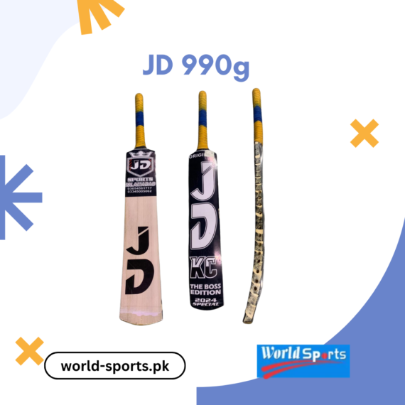 JD 990G Cricket Bat - High-Performance Bat for Power, Control, and Durability