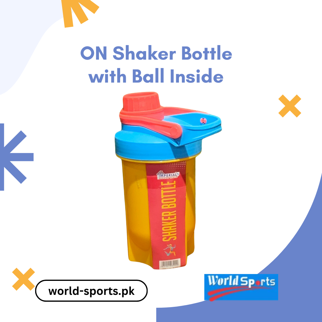 ON Shaker Bottle with Ball Inside – 700ml Protein Shaker for Smooth Mixing and Leak-Proof Design