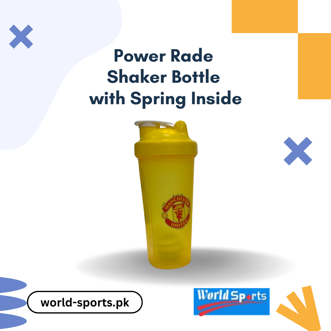 Power Rade Shaker Bottle with Spring Inside – 700ml Leak-Proof Protein Shaker for Smooth Mixing