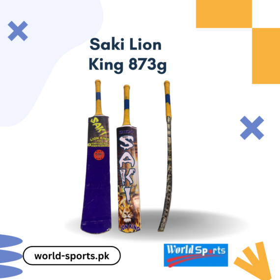 Saki Lion King 873G Cricket Bat - Premium Performance Bat for Power, Precision, and Durability