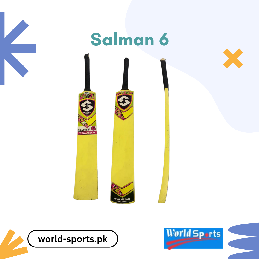 Salman 6 Cricket Bat - High-Performance Bat for Power, Precision, and Durability