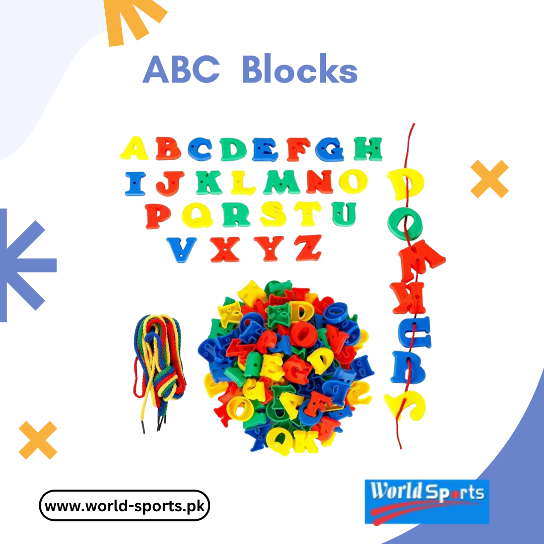 ABC Blocks – Educational Wooden Alphabet & Number Blocks for Kids, Early Learning & Stacking Toy