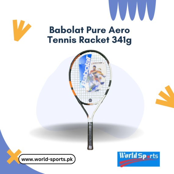 Babolat Pure Aero Tennis Racket 341g – Heavyweight Power & Spin Racquet for Advanced Players