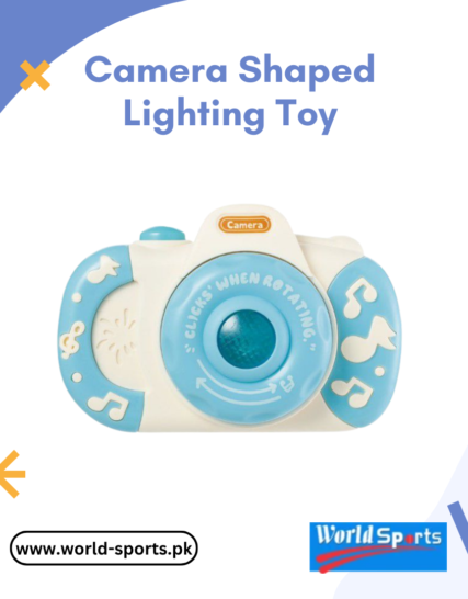 Camera-Shaped Lighting Toy – Interactive Musical Toy Camera with Flashing Lights, Sounds & Educational Fun for Kids