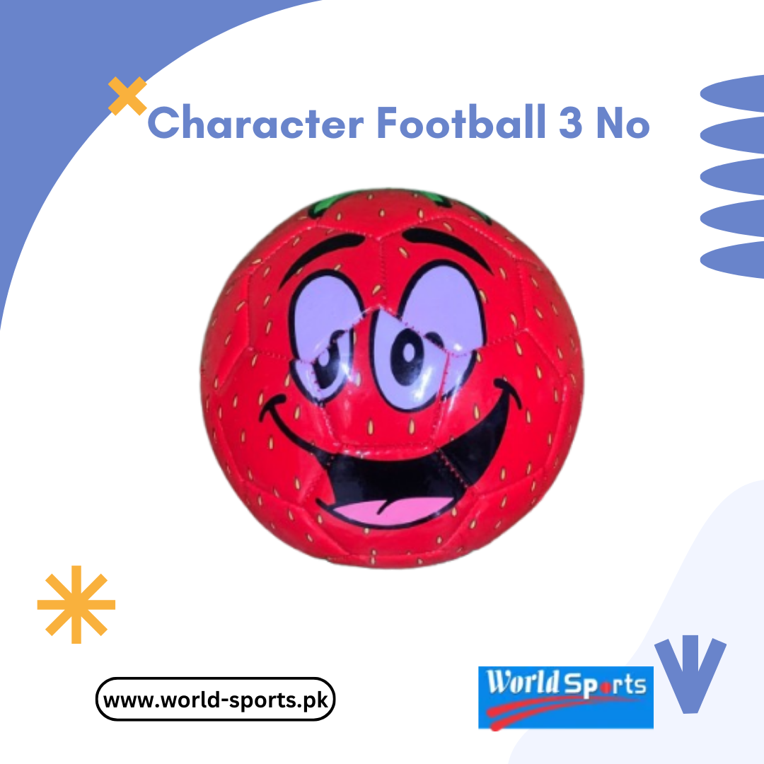 Character Football Size 3 – Durable PVC Football for Kids & Beginners, Lightweight & Soft, Ideal for Outdoor & Indoor Play