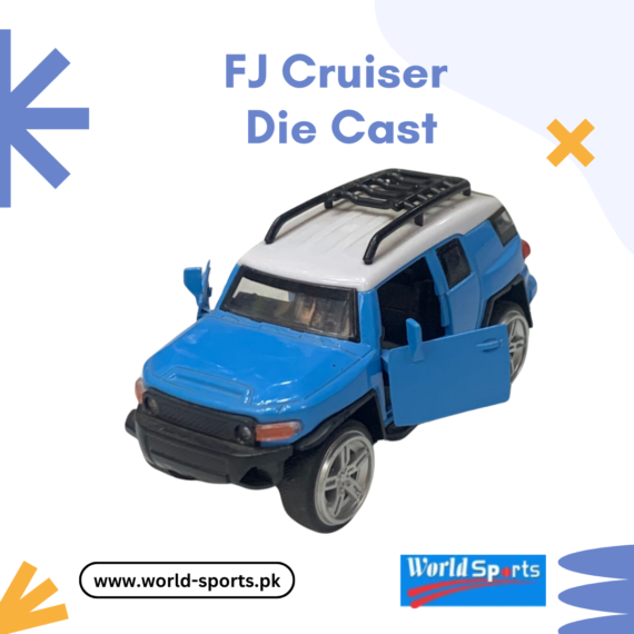 FJ Cruiser Die-Cast Model Car – 1:32 Scale, Metal Body, Pull-Back Action, Realistic SUV Replica