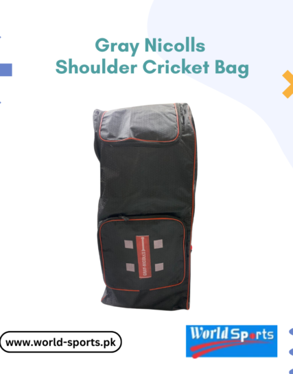 Gray Nicolls Shoulder Cricket Bag – Spacious & Durable Cricket Kit Bag for Easy Carrying