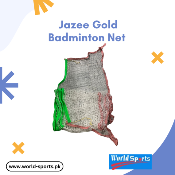 Jazee Gold Badminton Net – Premium Quality Nylon Net for Professional & Recreational Play