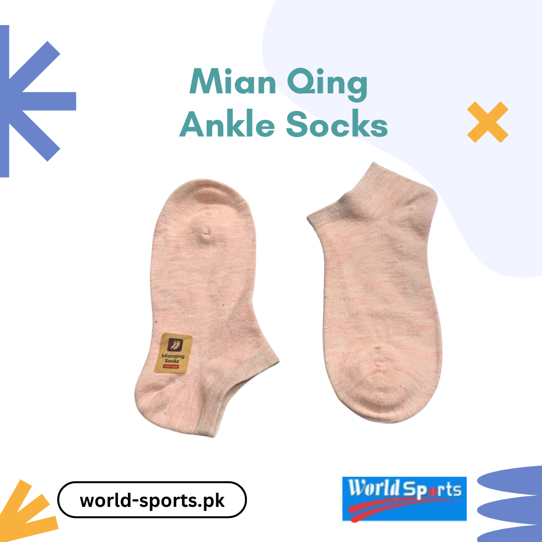 Mian Qing Ankle Socks – Soft Cotton, Breathable & Moisture-Wicking Low-Cut Socks for Everyday Comfort