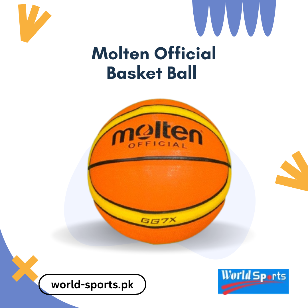 Molten Official Basketball – Premium Quality, Durable Basketball for Indoor & Outdoor Play