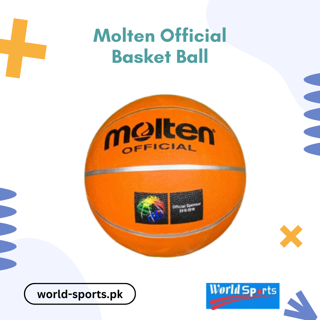 Molten Official Basketball – FIBA Approved, Premium Composite Leather, Durable & High-Performance Basketball