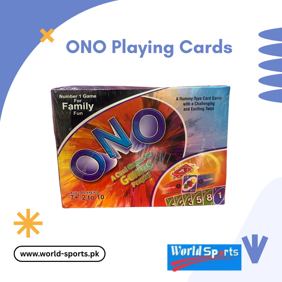 ONO Playing Cards – Classic Family & Party Card Game for Kids & Adults