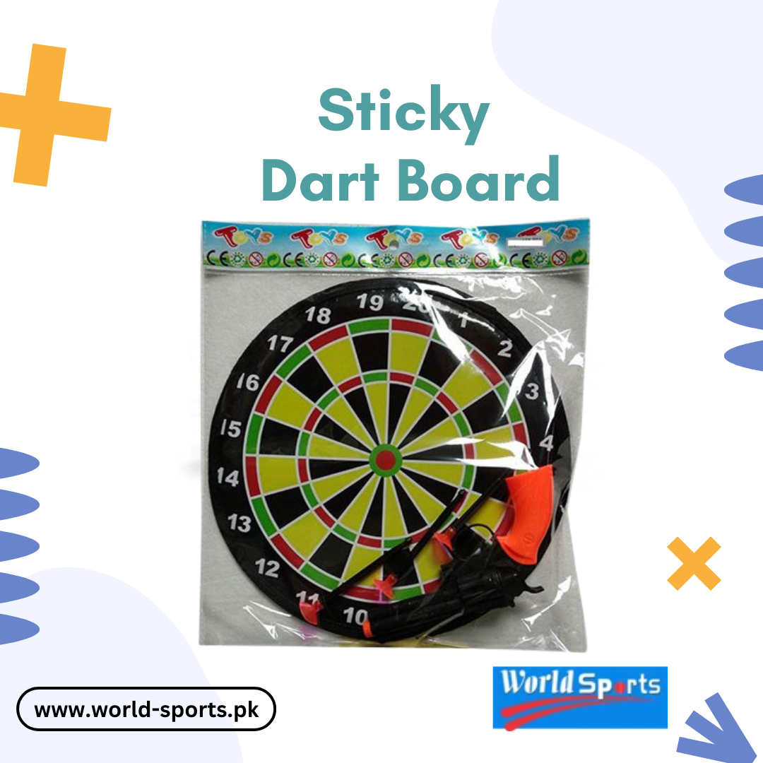 Sticky Dart Board – Safe & Fun Velcro Dart Game for Kids & Family