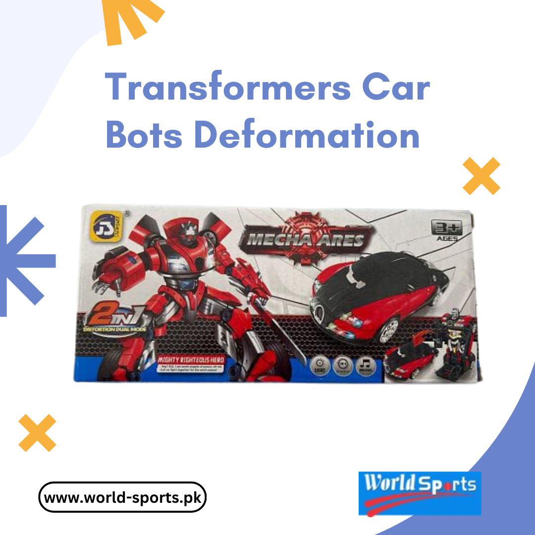 Transforming Car Bots Deformation – 2-in-1 Robot & Car Toy with Easy Manual Transformation