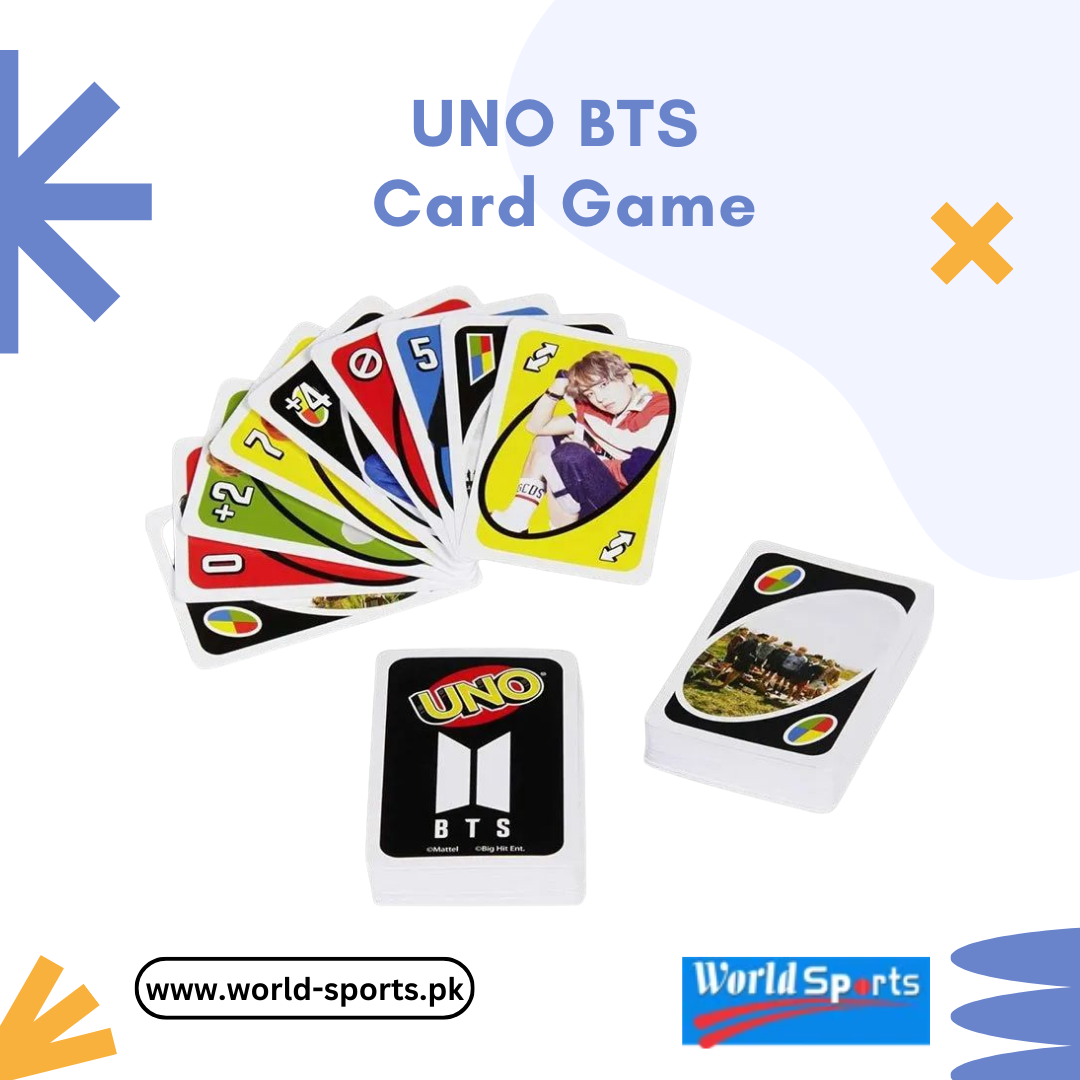 UNO BTS Card Game – Special Edition, Fun Family & Party Game for BTS Fans, Classic UNO with a K-Pop Twist