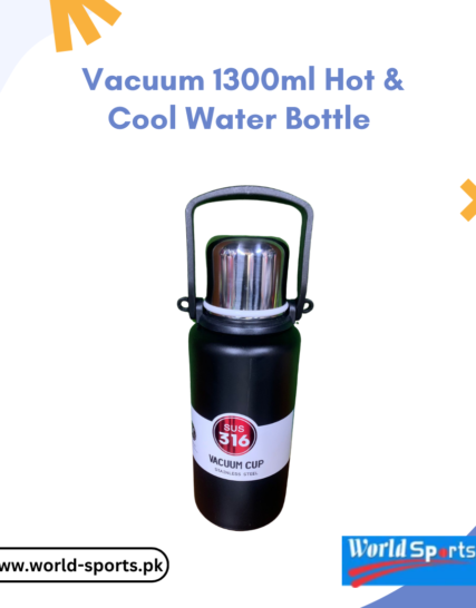 Vacuum 1300ml Hot & Cool Water Bottle – Large Stainless Steel Insulated Flask, Double-Wall Vacuum, Leak-Proof